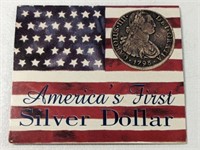 8TH REAL REPRODUCTION SILVER DOLLAR