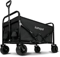 Collapsible Wagon Cart,Foldable Beach Wagon, Foldi