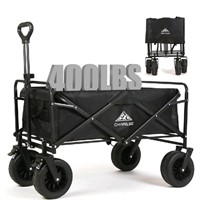 CHINNLUU Collapsible Utility Wagon Carts Foldable,