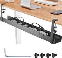 Adjustable Under Desk Cable Management Tray