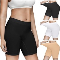 Slip Shorts for Women, Pack of 3-3XL