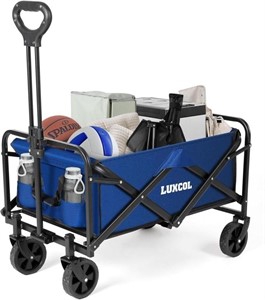 LUXCOL COLLAPSIBLE FOLDING OUTDOOR UTILITY WAGON