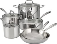 TRAMONTINA 10-PIECE COOKWARE SET