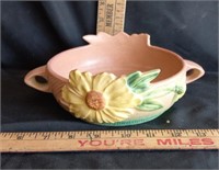 Roseville Peony Bowl