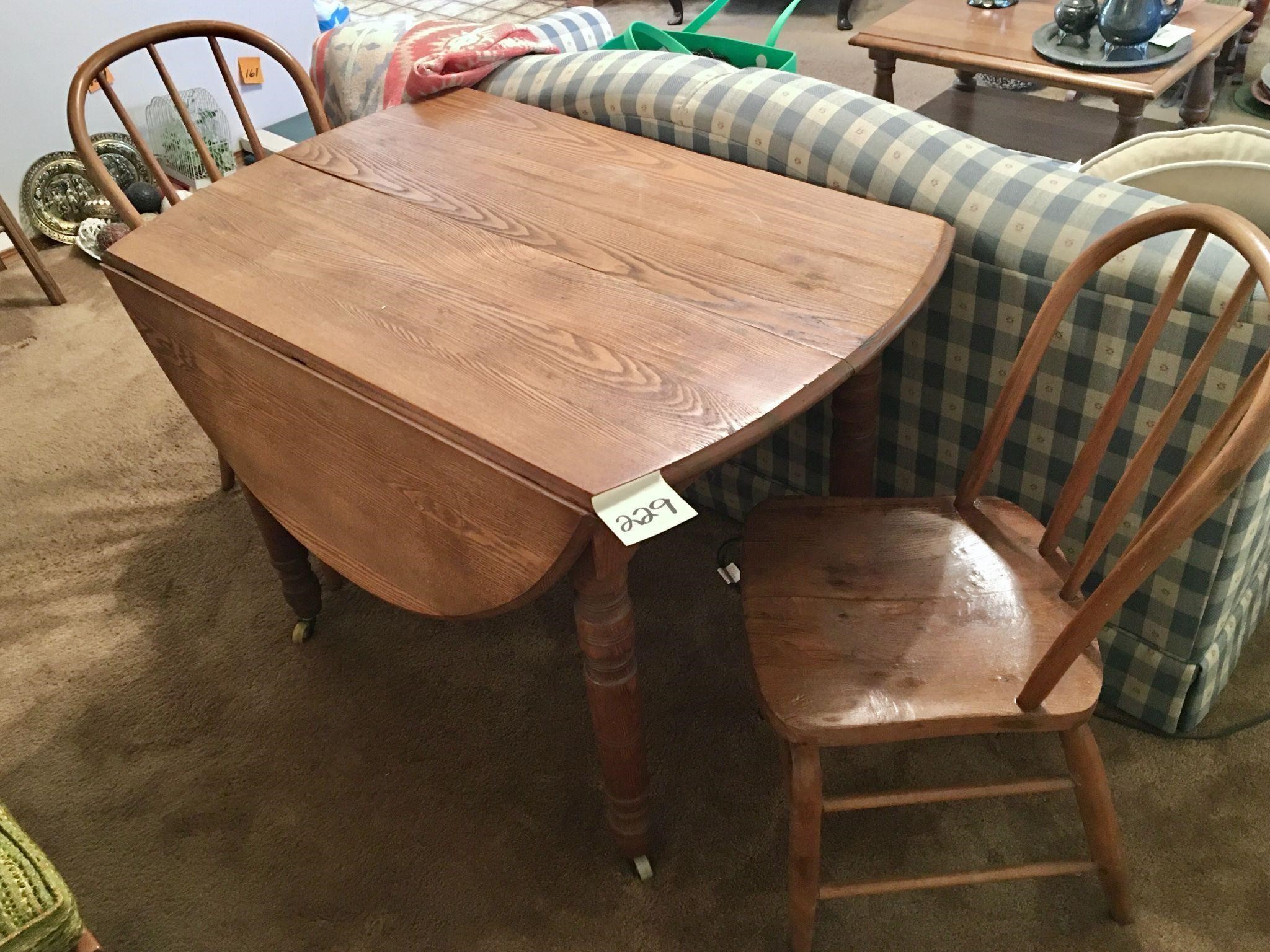 Table and 2 Chairs