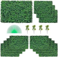 VEVOR Artificial Boxwood Panel UV Boxwood Hedge Wa