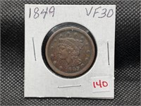 1849 LARGE CENT