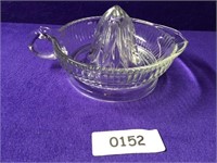 ANTIQUE GLASS JUICER SEE PHOTOS