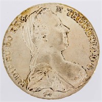 Coin 1780 Maria Theresa Thaler Silver Trade Dollar