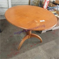 Small round table, 30"W x 24" tall