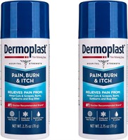 Dermoplast Pain & Itch Relief Spray  2.75oz 2 pack