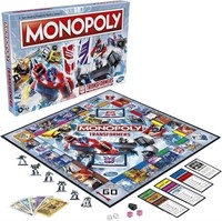 Hasbro Monopoly: Transformers Edition-Age 8+