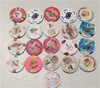 20 Mississippi Casino Chips