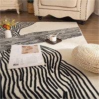 YIHOUSE 9*6 Ft Area Rugs Non-Shedding Washable Rug