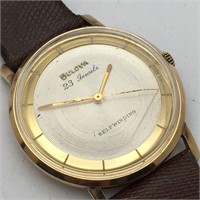 Bulova 10k R. G. P. Bezel 23 Jewels Wrist Watch