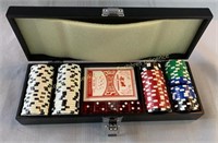 Wurth poker chips kit, Jeu de poker, 11" x 4"