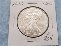 2012 American Eagle Silver Dollar - UNC