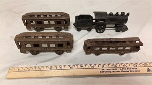 Cast Iron Train Pieces