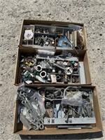 LOT OF 3 BOXES OF LAMP PARTS
