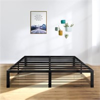 E2967  Lusimo Metal Bed Frame with Storage