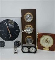 Barometers and Timepiece- know your numbers!