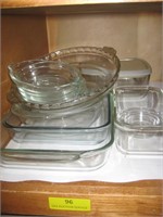 Glass Baking Dishes - Some Pyrex