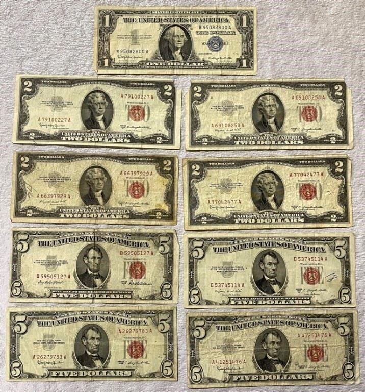Antique U.S. Currency
