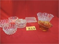 Vintage Heavy Glassware