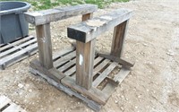 Wooden Sawhorses