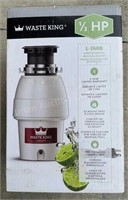 New Waste King 1/2 Hp Garbage Disposal