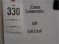 Cenex Cooperative $20 Gift Card