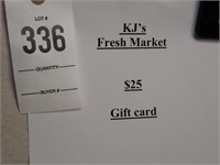 KJ's Fresh Market $25 Gift Card