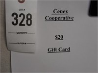 Cenex Cooperative $20 Gift Card