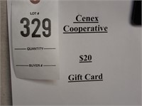 Cenex Cooperative $20 Gift Card