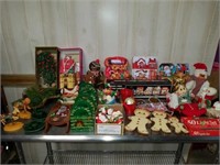 Large Lot of Vintage Christmas Items Misc.