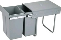 New Foriy, Under Cabinet Garbage Can with Lid, Dua