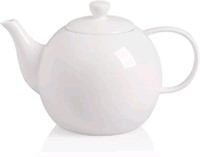 New Sweejar Porcelain Teapot with Infuser and Lid,