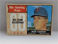 1968 Topps The Sporting News Rod Carew #363