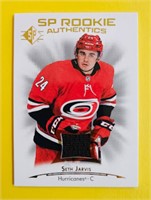 Seth Jarvis 2021-22 SP Rookie Authentics Rookie