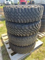 Set of BF Goodrich LT255/75R17 Wheels & Tires