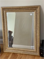 LARGE GOLD FRAME MIRROR