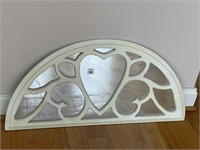 HALF ROUND HEART MIRROR