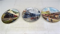 (3) Collector Plates- Trains