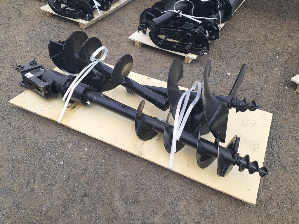 (3) Pc Excavator Augers