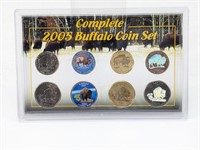 Complete 2005 Buffalo Coin Set