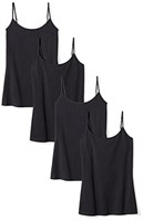 Amazon Essentials Women's Slim-Fit Camisole, Pack