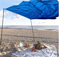 AMMSUN Beach Tent  128 Sq. Ft.  Wind-Driven