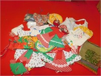 Qty of hand made  doll clothing