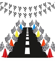 Skylety Traffic Cones and Racing Checkered Flags