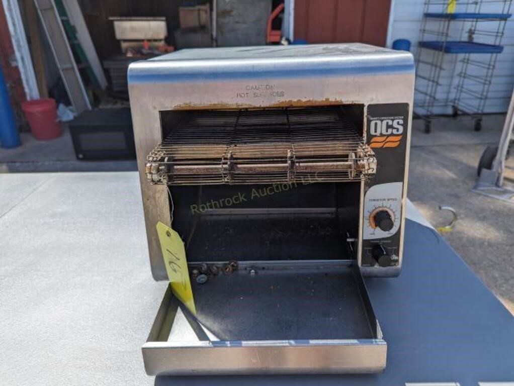 QCS Conveyor Table Top Oven-